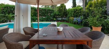 Villa for rent in Marbella Club area.