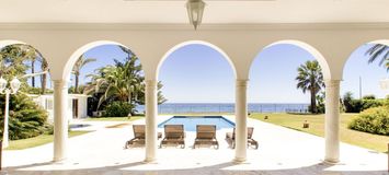 Villa on the beach Marbella Guadalmina
