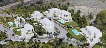 Villa en Mijas con 219 m2 construidos y 4 dormitorios