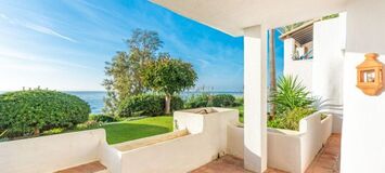 Beachfront apartment for sale in Marina Puente Romano