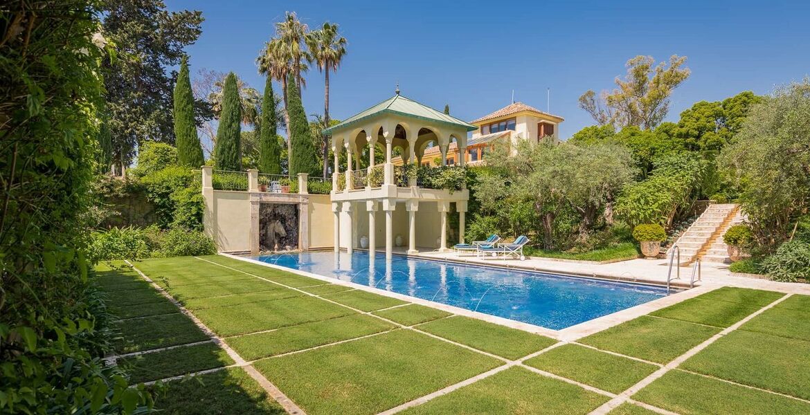 Villa de lujo en alquiler en Marbella Club